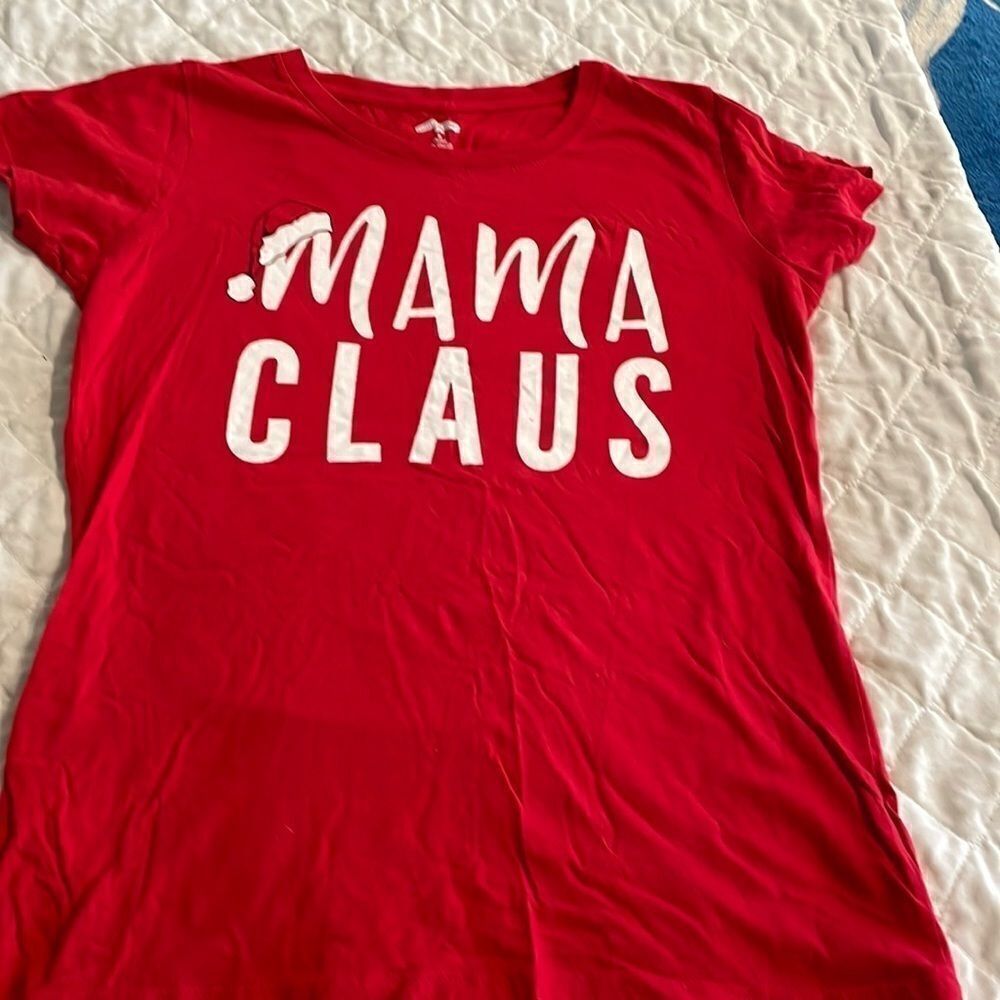 Mama Claus tee shirt